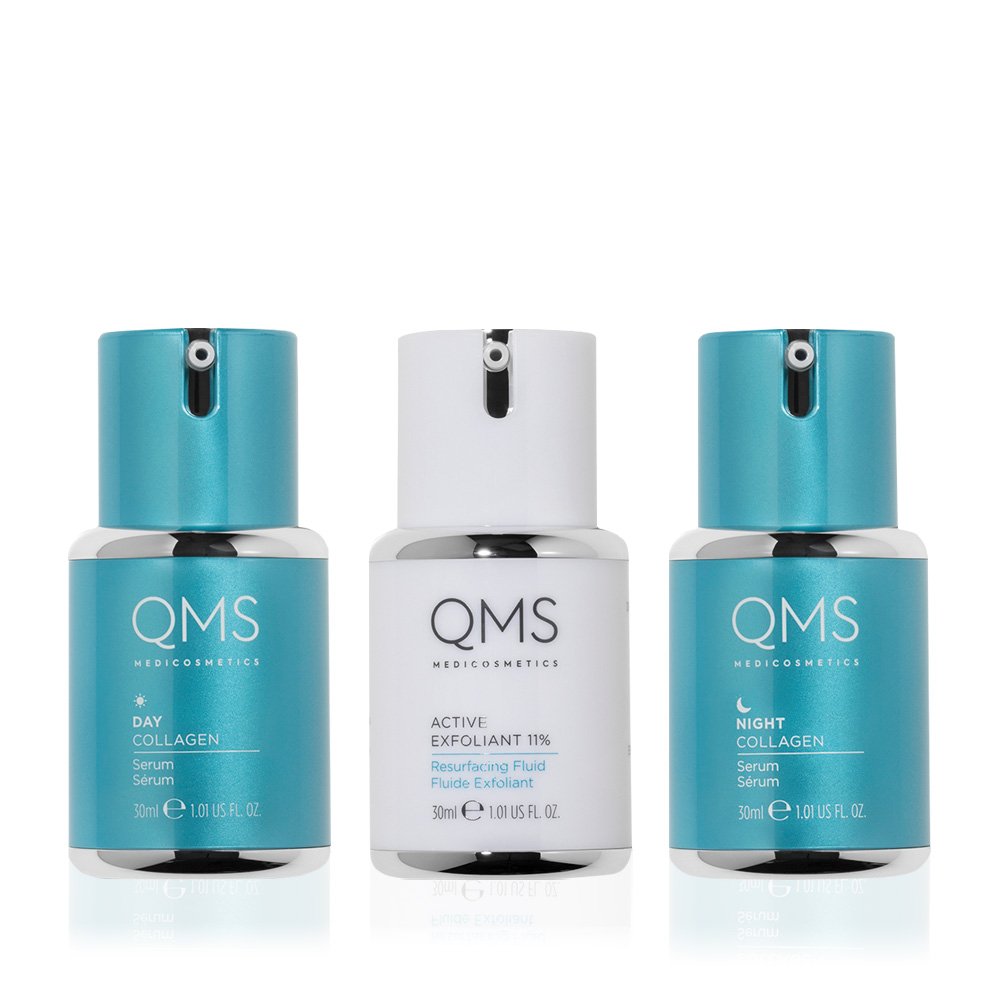 QMS Collagen System 3-Step Routine Set