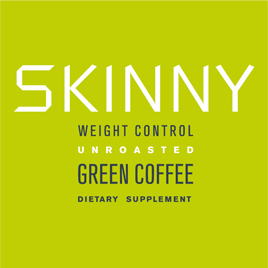 SKINNY Green Coffee – Green Background